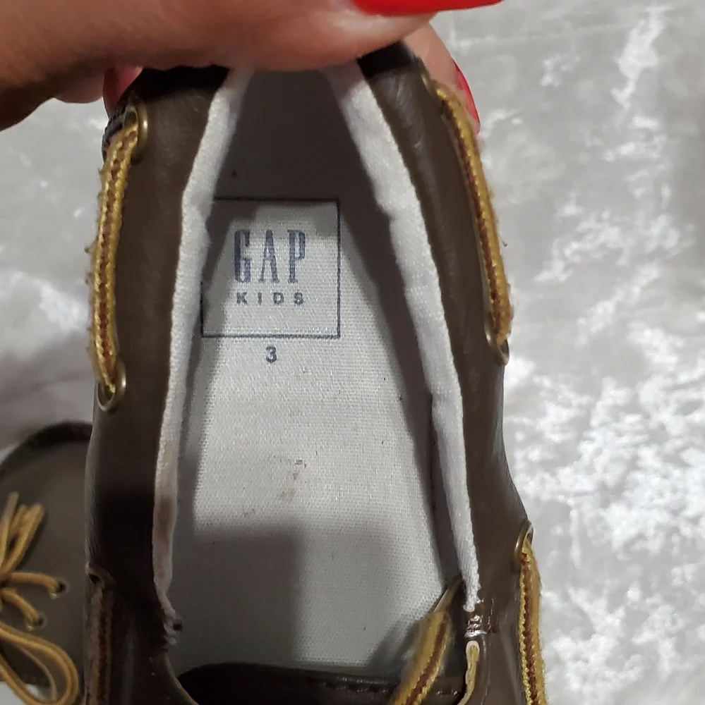 Gap Boys Brown Moccasin Shoes
